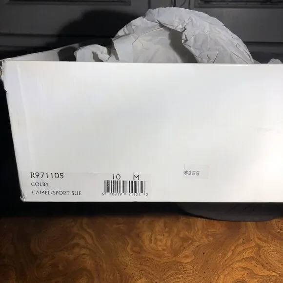 Michael Kors Suede 10M Boots, VINTAGE NEVER WORN Camel/Sport Sue Colby  with Box - Picture 9 of 9